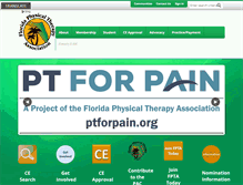 Tablet Screenshot of fpta.org